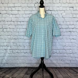 Like New Arrow Blue & White Shirt XL